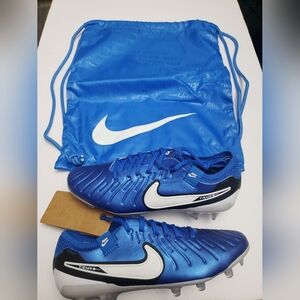 Nike Tiempo Legend 10 Elite FG Soar Blue DV4328-400 Men's Size 5.5 Men. 7 Women.